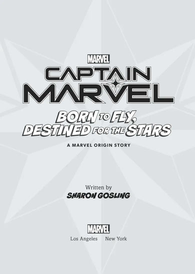 Captain Marvel: Born to Fly, Destined for the Stars US - Paperback / softback