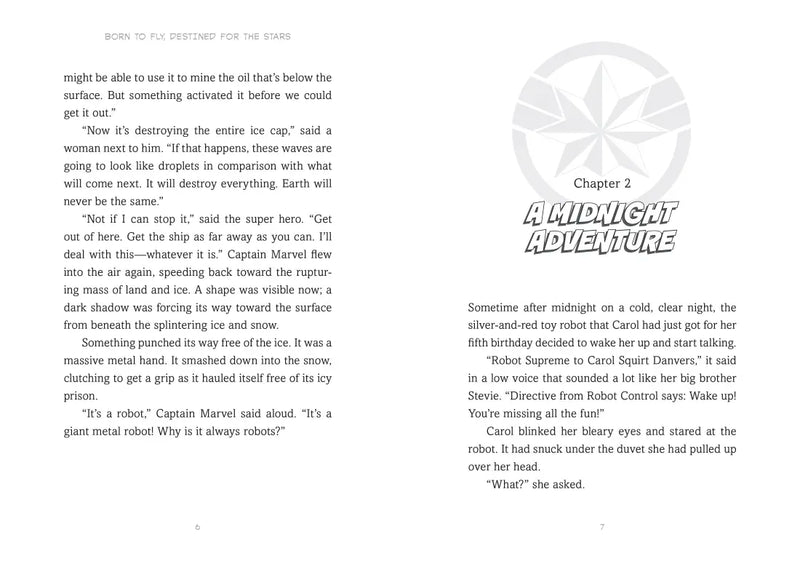 Captain Marvel: Born to Fly, Destined for the Stars US - Paperback / softback