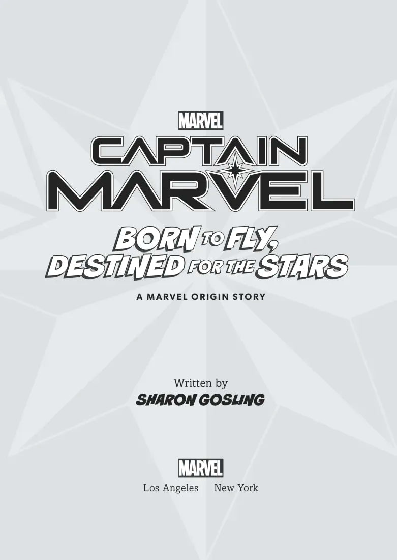 Captain Marvel: Born to Fly, Destined for the Stars US - Paperback / softback