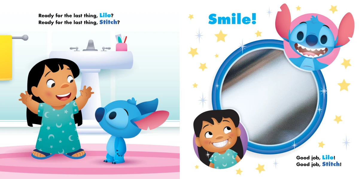 Disney Baby: Try Again, Stitch: Toothbrushes Are for Teeth! US - Board book