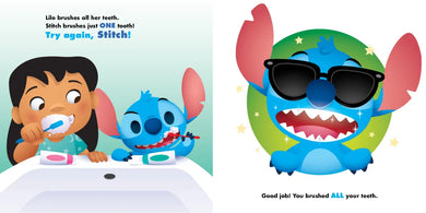 Disney Baby: Try Again, Stitch: Toothbrushes Are for Teeth! US - Board book