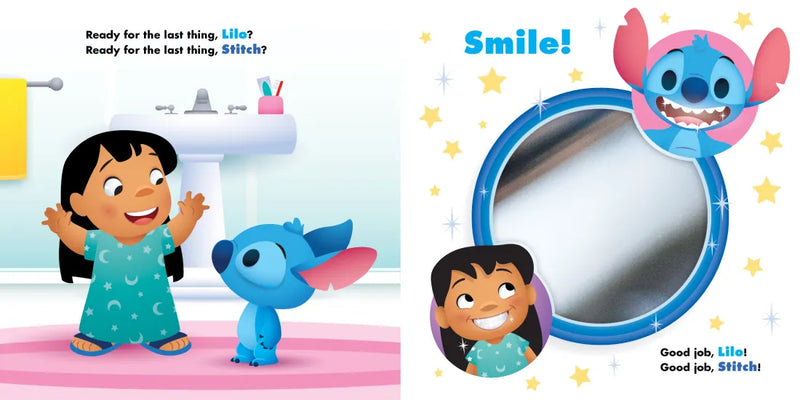 Disney Baby: Try Again, Stitch: Toothbrushes Are for Teeth! US - Board book
