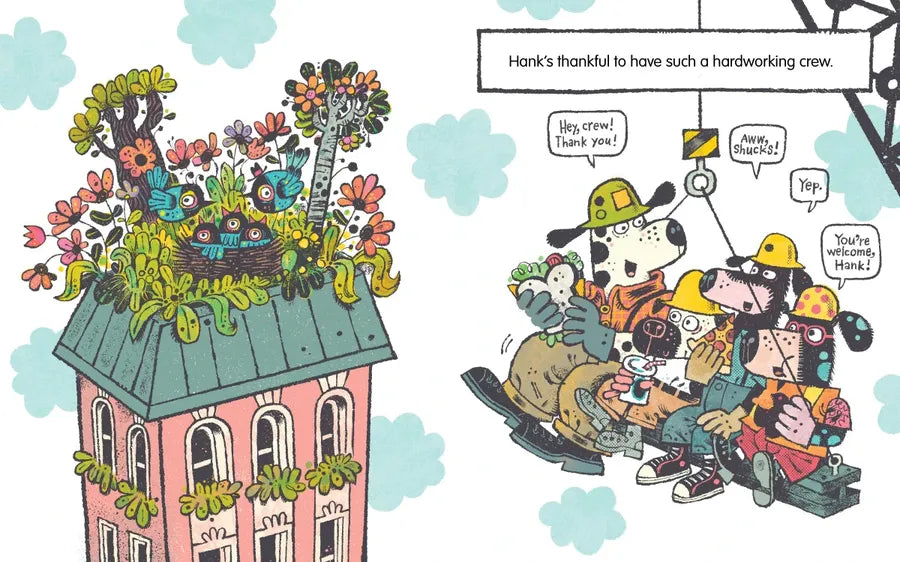 Hard Hat Hank and the Sky-High Solution US - Hardback