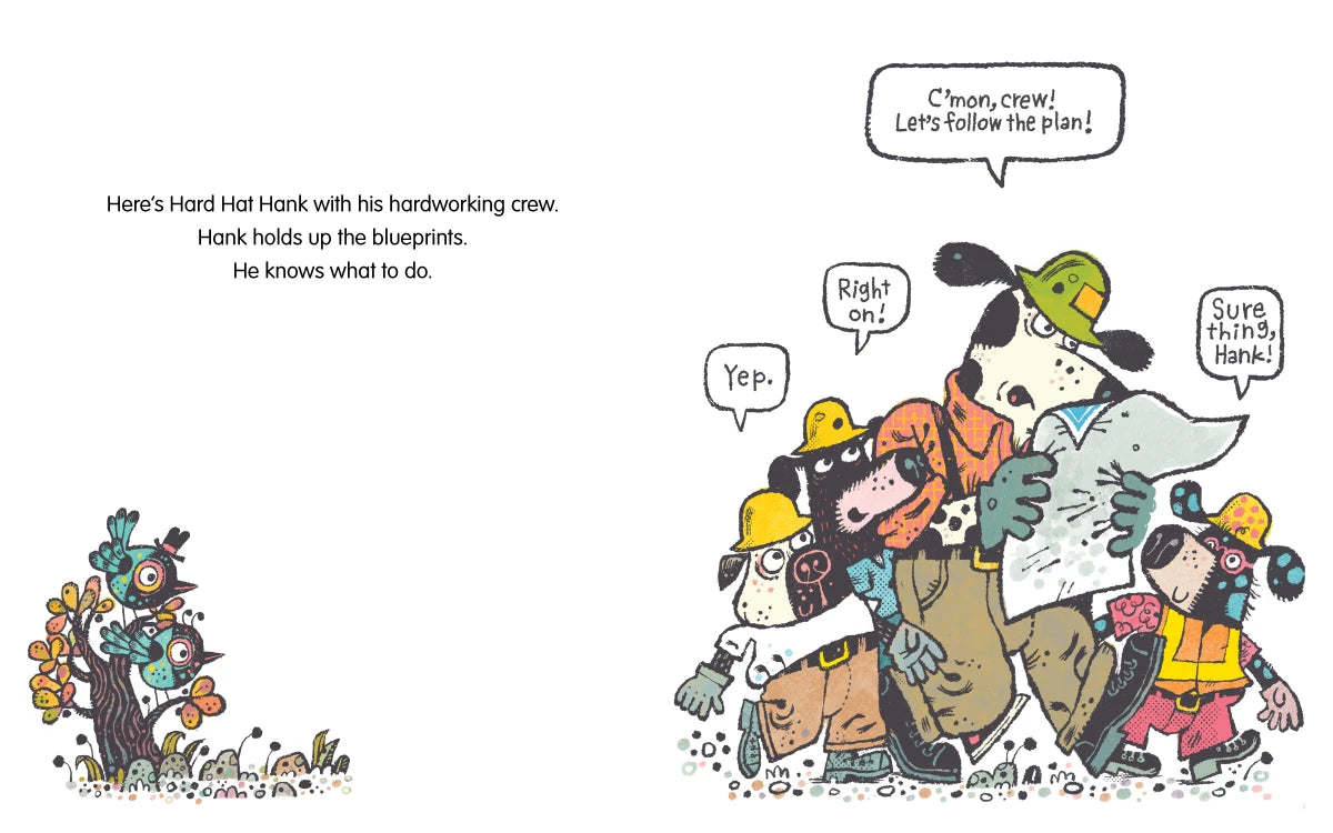 Hard Hat Hank and the Sky-High Solution US - Hardback