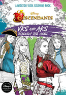 Descendants: A Wickedly Cool Coloring Book: VKs and AKs Through the Ages-Children’s interactive and activity books and kits-買書書 BuyBookBook