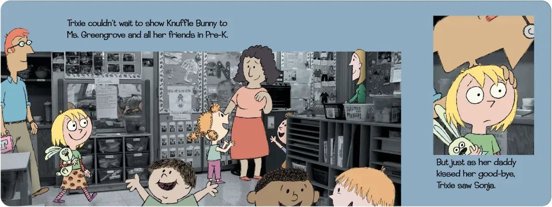 Knuffle Bunny Too US - Board book