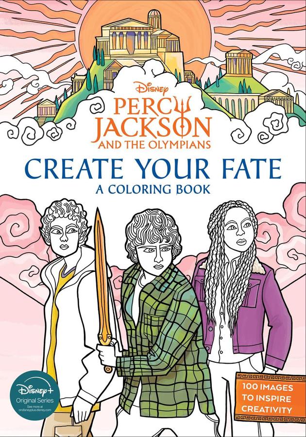 Percy Jackson and the Olympians: Create Your Fate: A Coloring Book-Children’s interactive and activity books and kits-買書書 BuyBookBook