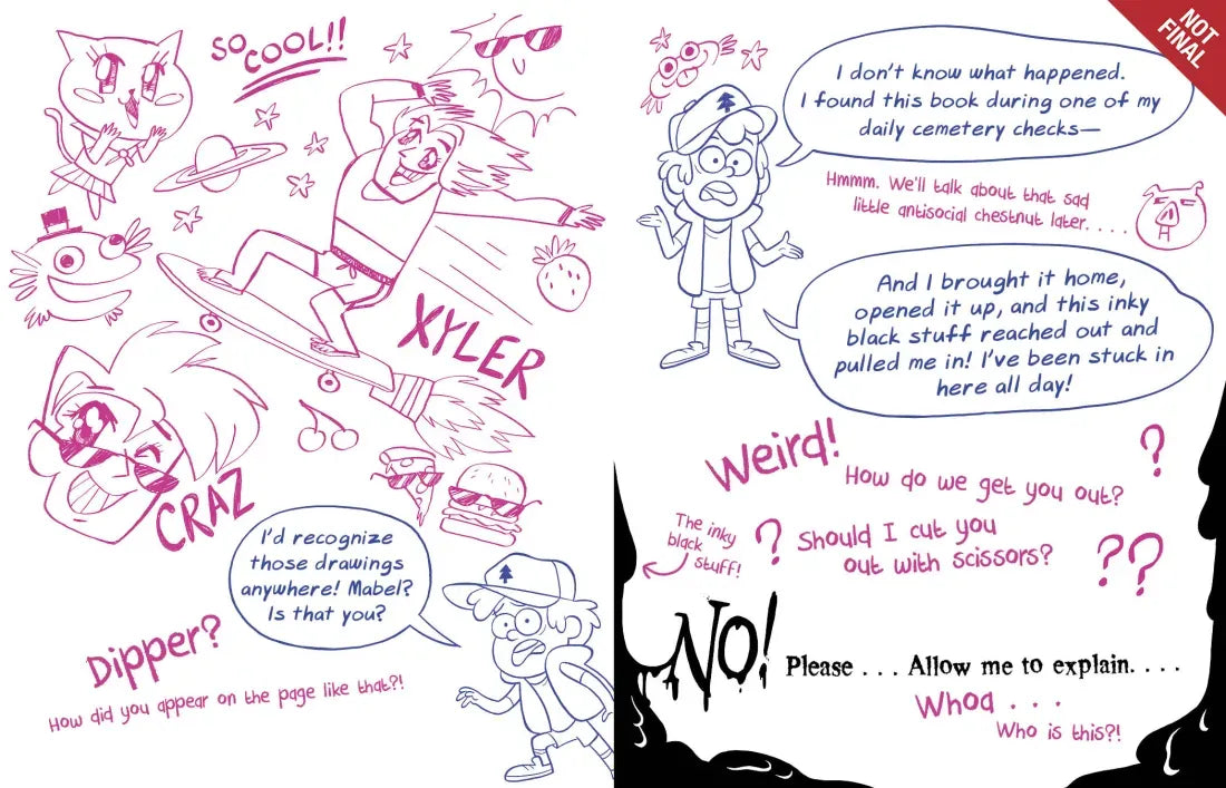 Gravity Falls: Don't Color This Book! US - Paperback / softback