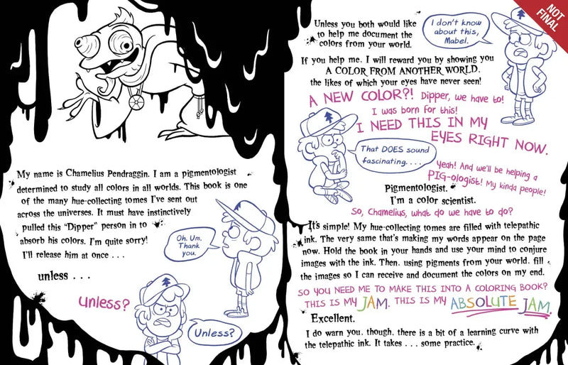 Gravity Falls: Don't Color This Book! US - Paperback / softback