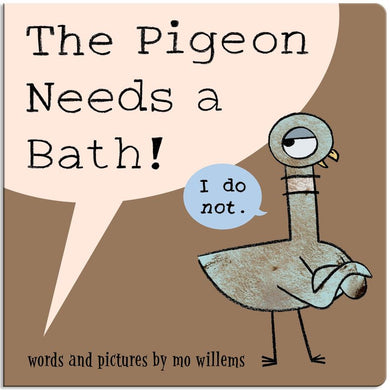 The Pigeon Needs a Bath! (Board Book)-Children’s / Teenage fiction: Humorous stories-買書書 BuyBookBook