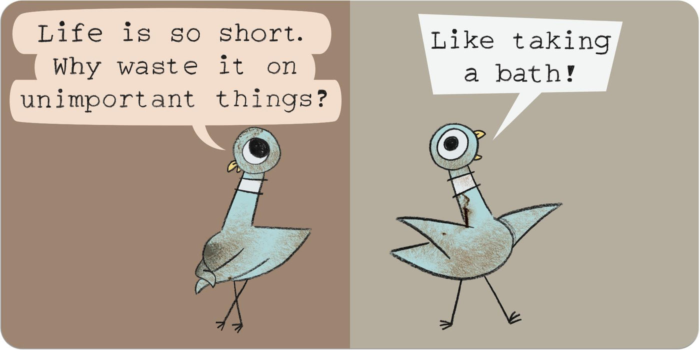 The Pigeon Needs a Bath! (Board Book) US - Board book