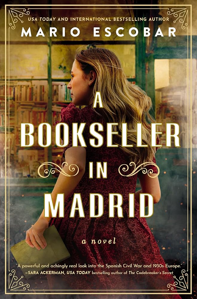 A Bookseller in Madrid: A Novel cover image