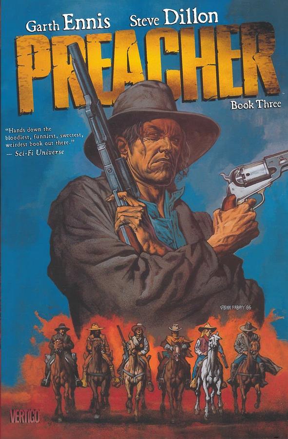 Preacher Book Three-Graphic novel / Comic book / Manga: genres-買書書 BuyBookBook