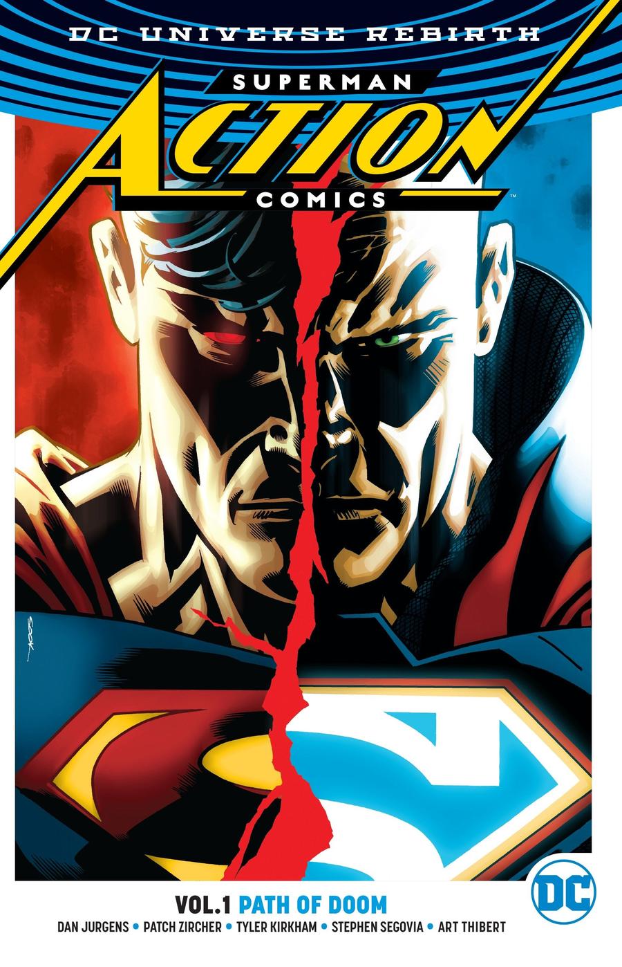 Superman: Action Comics Vol. 1: Path Of Doom (Rebirth)-Graphic novel / Comic book / Manga: genres-買書書 BuyBookBook