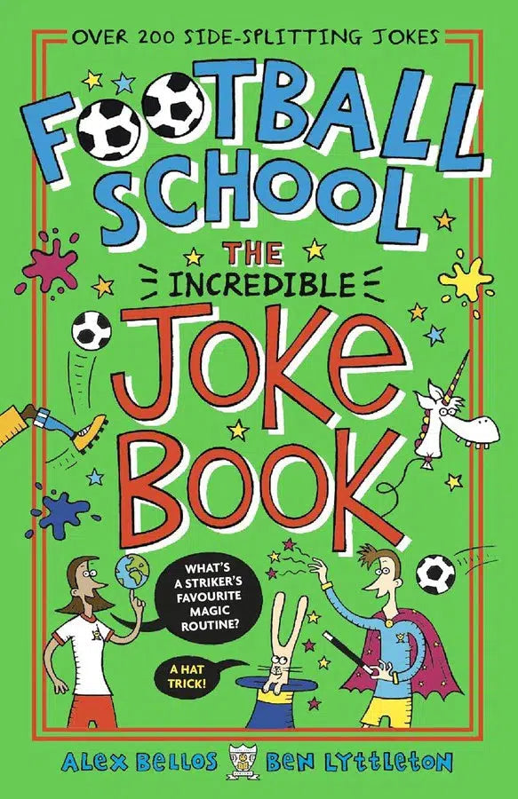 Football School The Incredible Joke Book (Alex Bellos)-Nonfiction: 興趣遊戲 Hobby and Interest-買書書 BuyBookBook