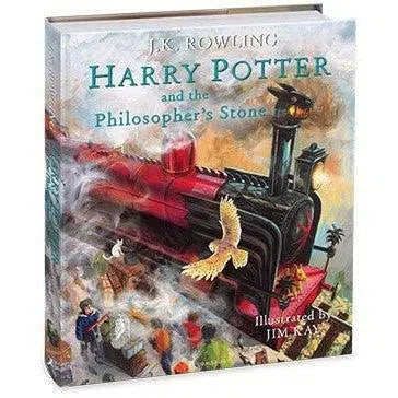Harry Potter (正版) (#1) and the Philosopher's Stone Illustrated (Hardback) (J.K. Rowling) Bloomsbury