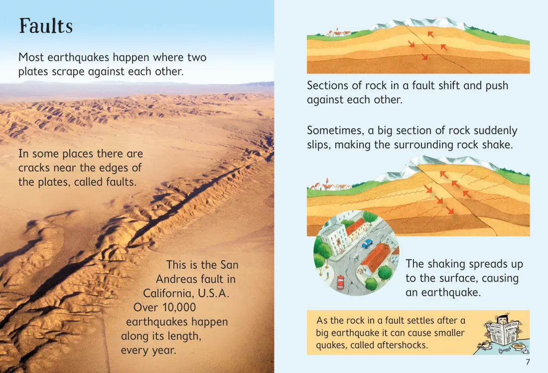 Earthquakes and Tsunamis GB - Hardback