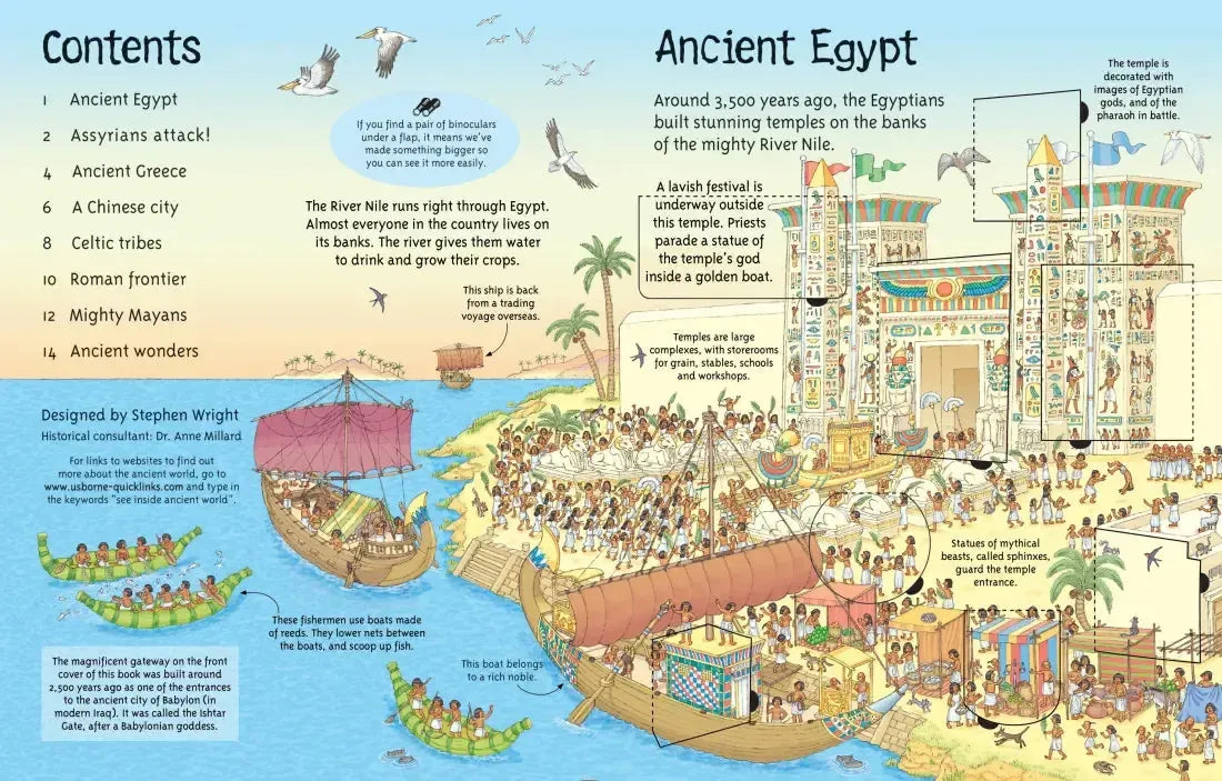 See Inside The Ancient World GB - Board book (9781409532897)