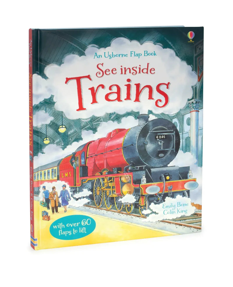 See Inside Trains GB - Board book