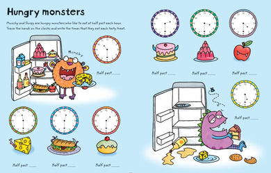 Wipe-clean Telling the Time GB - Paperback / softback