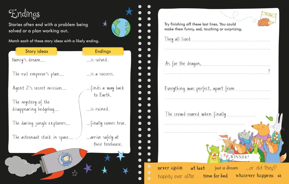 My First Story Writing Book GB - Spiral bound