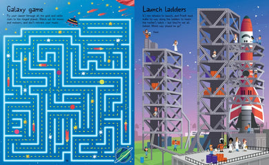 Space Maze Book GB - Paperback / softback