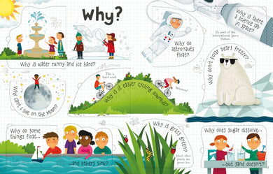 Lift-the-flap Questions and Answers about Science GB - Board book