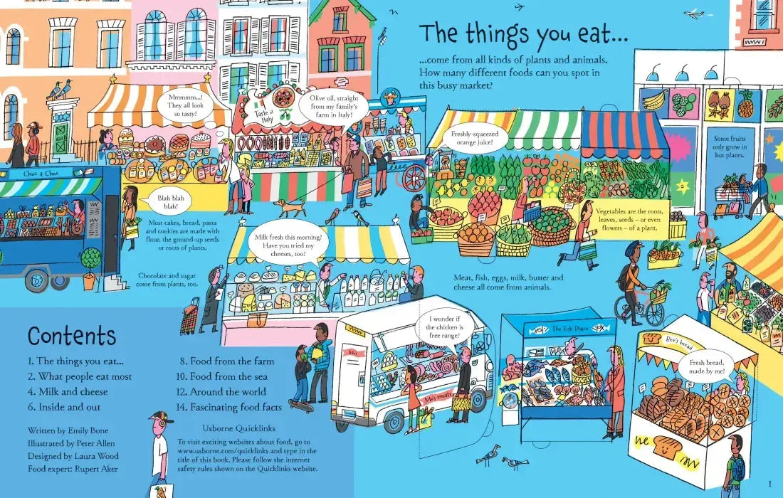 See Inside Where Food Comes From GB - Board book