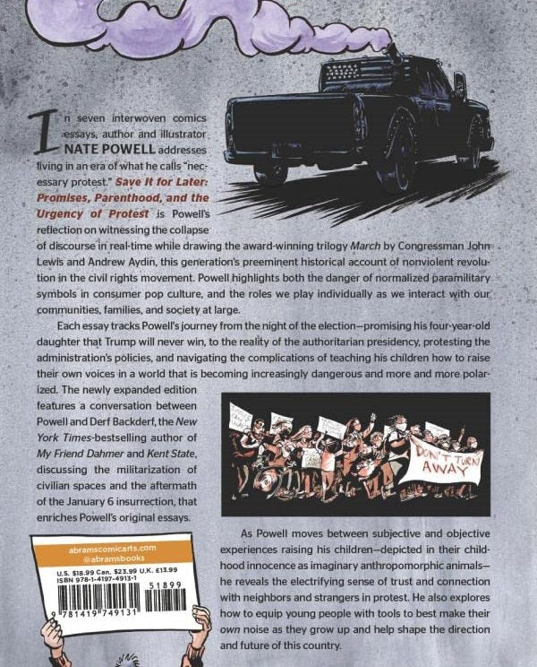 Save It for Later: Promises, Parenthood, and the Urgency of Protest (Nate Powell)-History and Archaeology-買書書 BuyBookBook