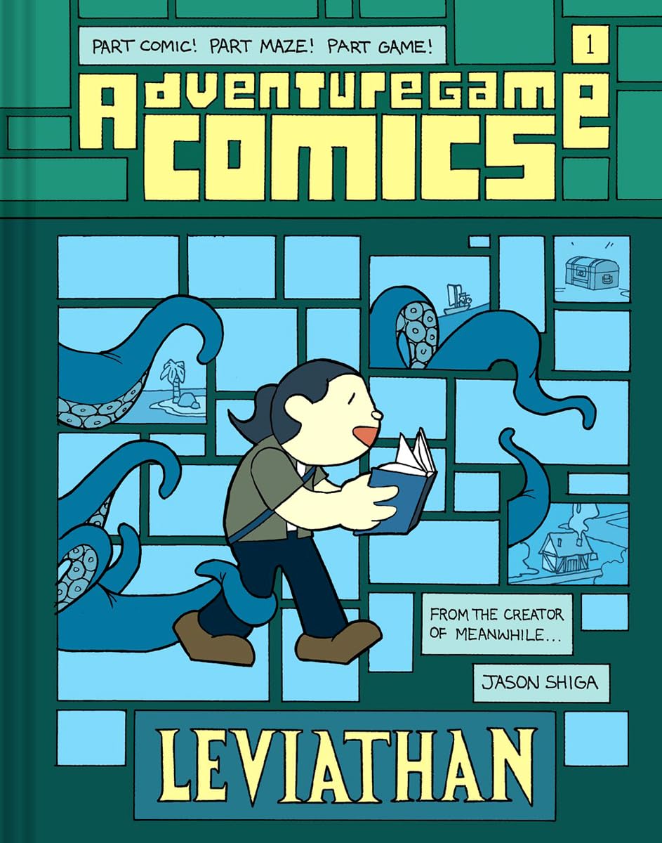 Adventuregame Comics #01 Leviathan (Graphic Novel) (Jason Shiga)-Graphic novels/ Comic books/ Manga/ Cartoons-買書書 BuyBookBook