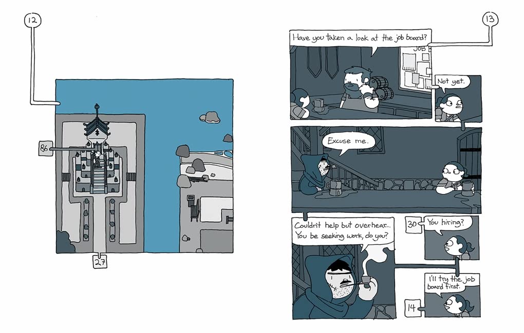 Adventuregame Comics #01 Leviathan (Graphic Novel) (Jason Shiga)-Graphic novels/ Comic books/ Manga/ Cartoons-買書書 BuyBookBook