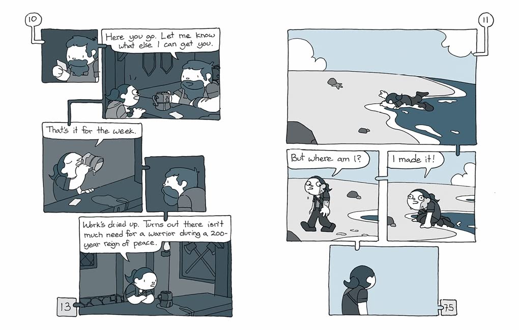 Adventuregame Comics #01 Leviathan (Graphic Novel) (Jason Shiga)-Graphic novels/ Comic books/ Manga/ Cartoons-買書書 BuyBookBook