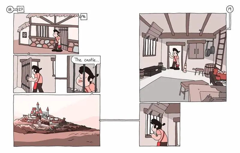 Adventuregame Comics #02 The Beyond (Graphic Novel) (Jason Shiga)-Graphic novels/ Comic books/ Manga/ Cartoons-買書書 BuyBookBook