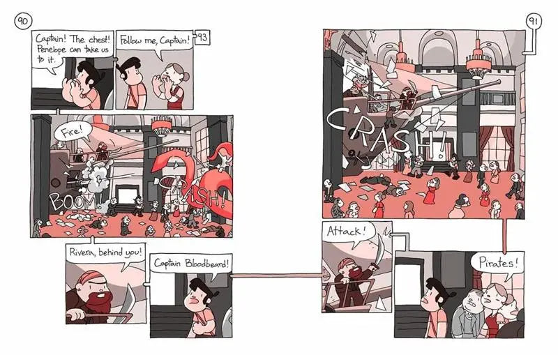 Adventuregame Comics #02 The Beyond (Graphic Novel) (Jason Shiga)-Graphic novels/ Comic books/ Manga/ Cartoons-買書書 BuyBookBook