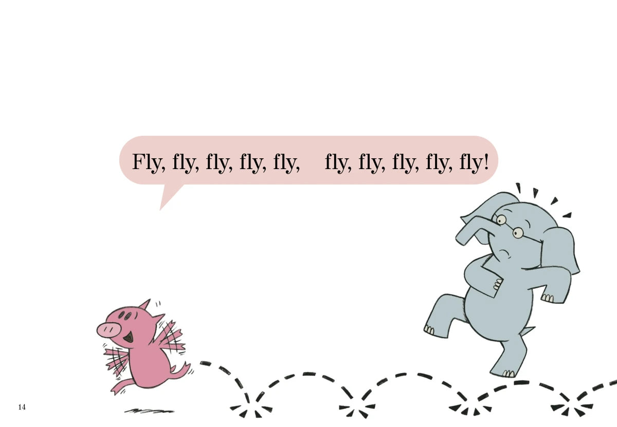 Today I Will Fly!-An Elephant and Piggie Book US - Hardback
