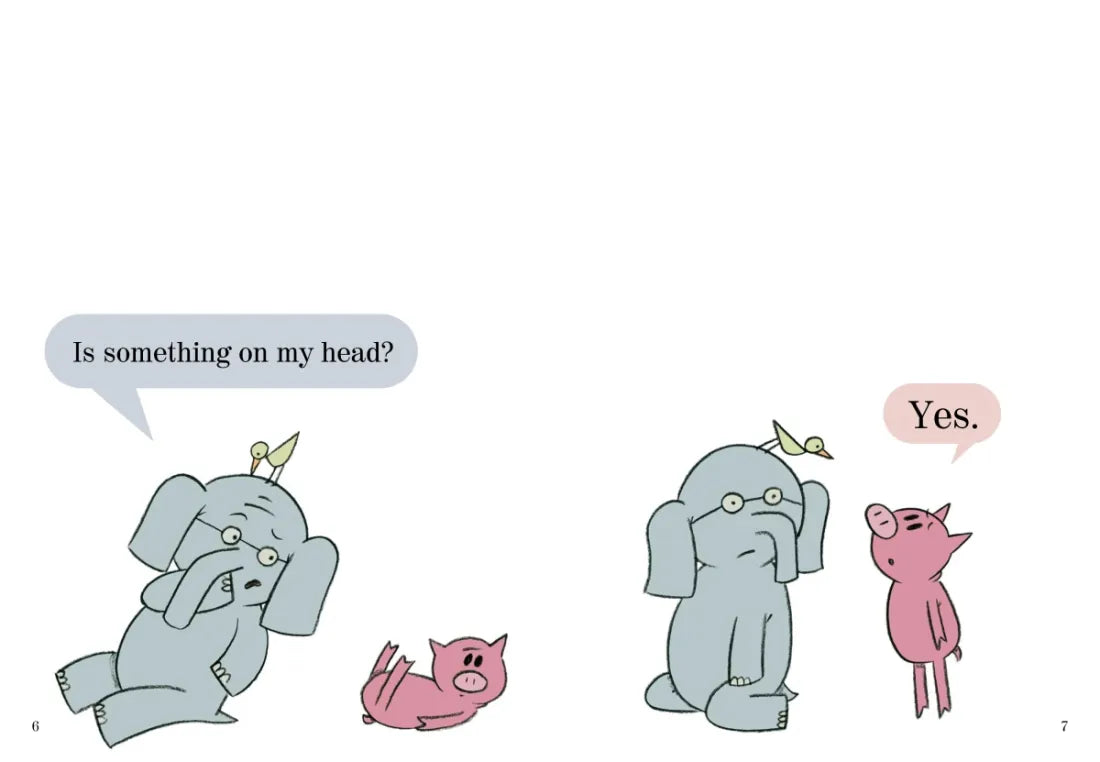 There Is a Bird On Your Head!-An Elephant and Piggie Book US - Hardback