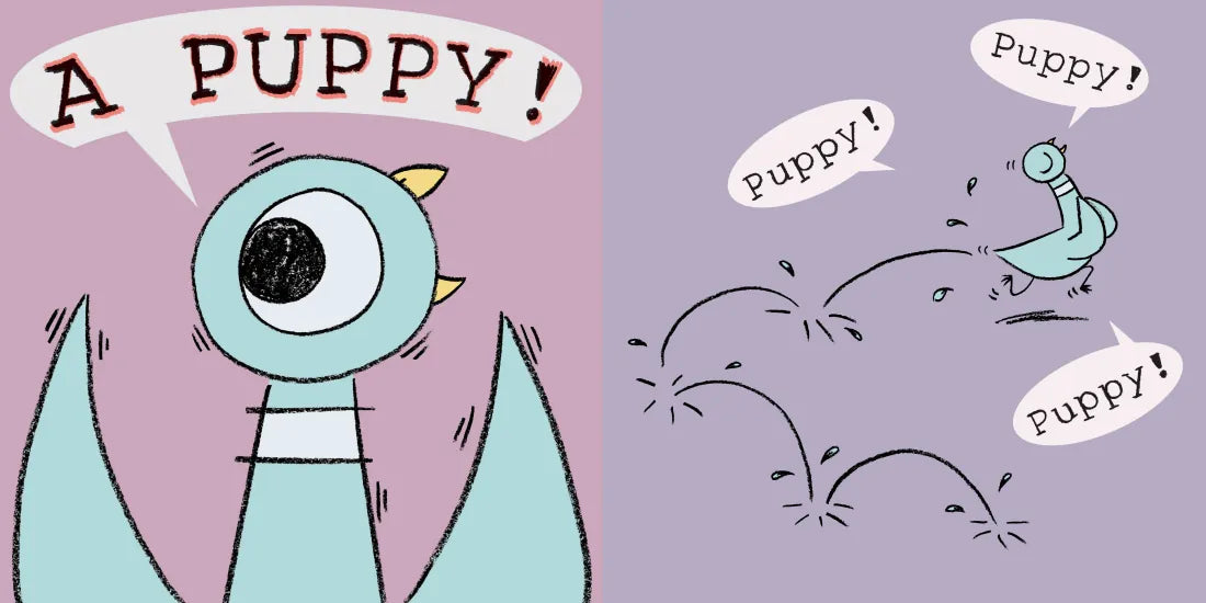 The Pigeon Wants a Puppy! US - Hardback