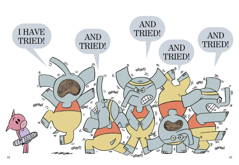 Elephants Cannot Dance!-An Elephant and Piggie Book US - Hardback