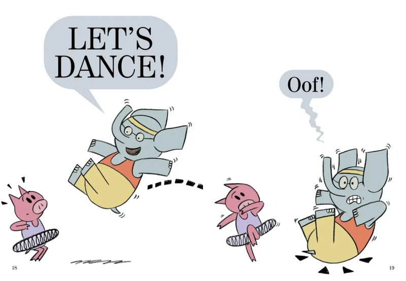 Elephants Cannot Dance!-An Elephant and Piggie Book US - Hardback