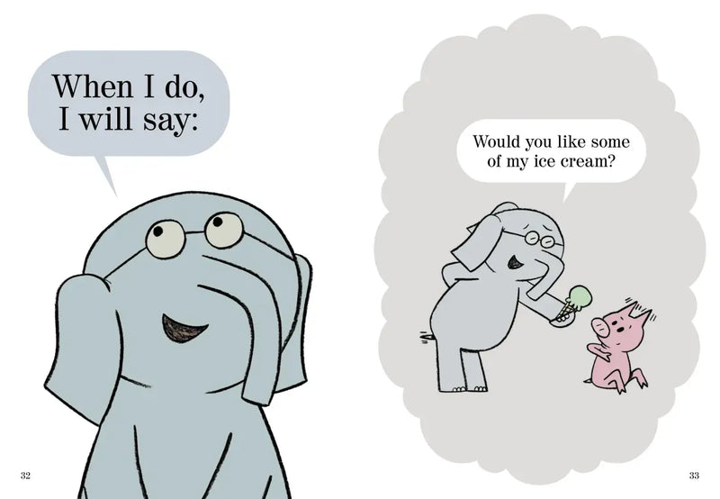 Should I Share My Ice Cream? An Elephant and Piggie Book US - Hardback