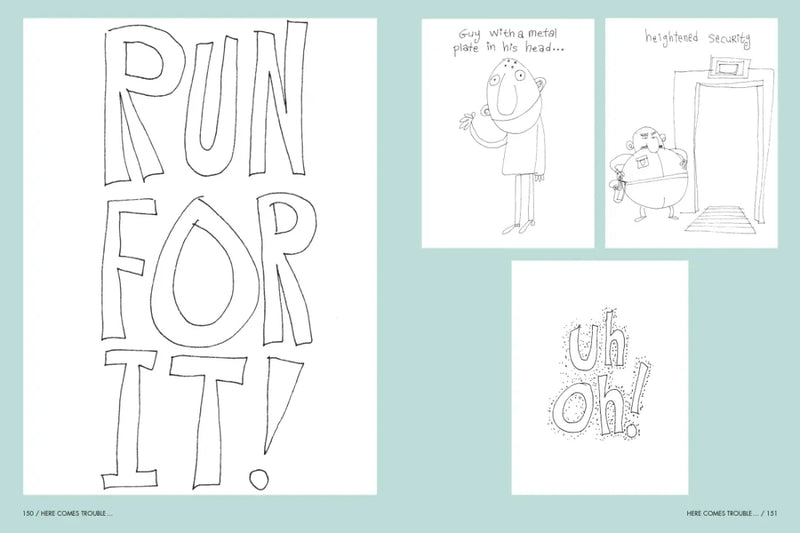 Don't Pigeonhole Me!-Two Decades of the Mo Willems Sketchbook US - Hardback