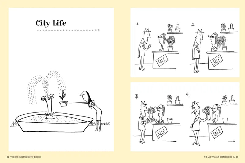 Don't Pigeonhole Me!-Two Decades of the Mo Willems Sketchbook US - Hardback