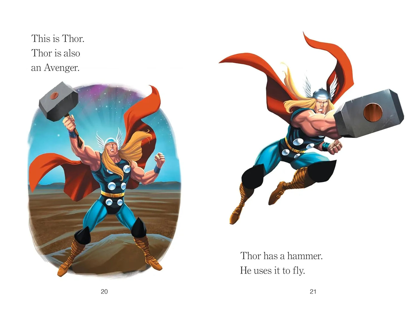 These are The Avengers Level 1 Reader