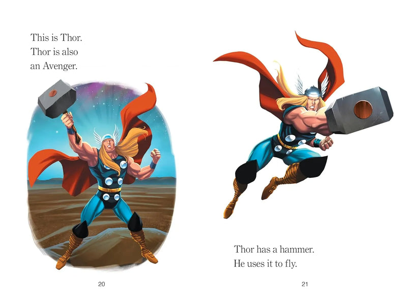 These are The Avengers Level 1 Reader