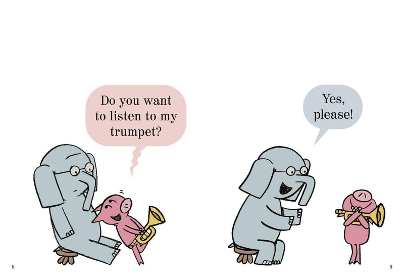 Listen to My Trumpet!-An Elephant and Piggie Book US - Hardback
