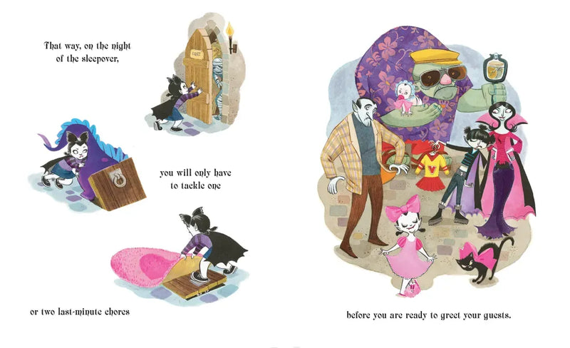 Vampirina Ballerina Hosts a Sleepover-Vampirina Ballerina US - Hardback