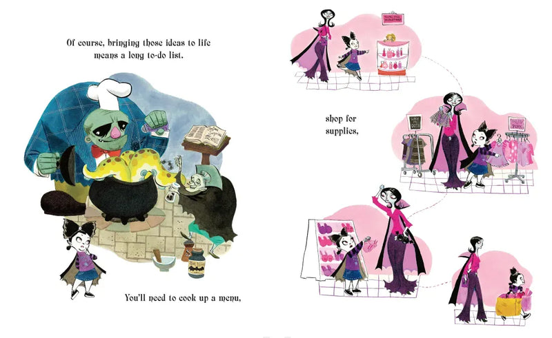 Vampirina Ballerina Hosts a Sleepover-Vampirina Ballerina US - Hardback