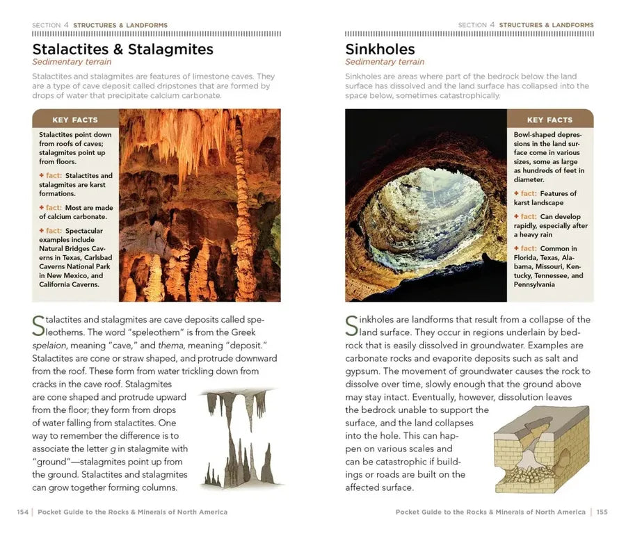 National Geographic Pocket Guide to Rocks and Minerals of North America US - Paperback / softback