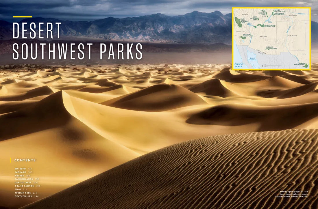 National Geographic Atlas of the National Parks US - Hardback