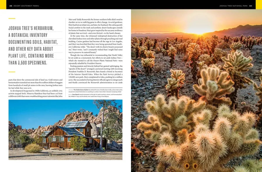 National Geographic Atlas of the National Parks US - Hardback